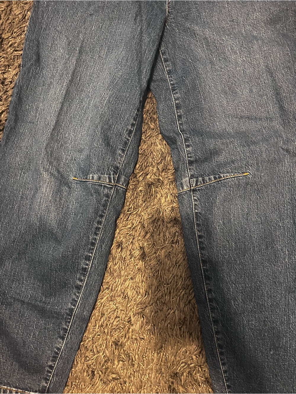 Banana Republic Women's Cropped Barrel  Blue Jeans Size 4/27 - Picture 3 of 3